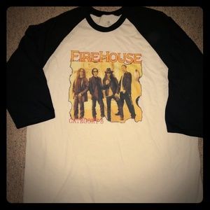 FireHouse Baseball 3/4 Sleeve Shirt